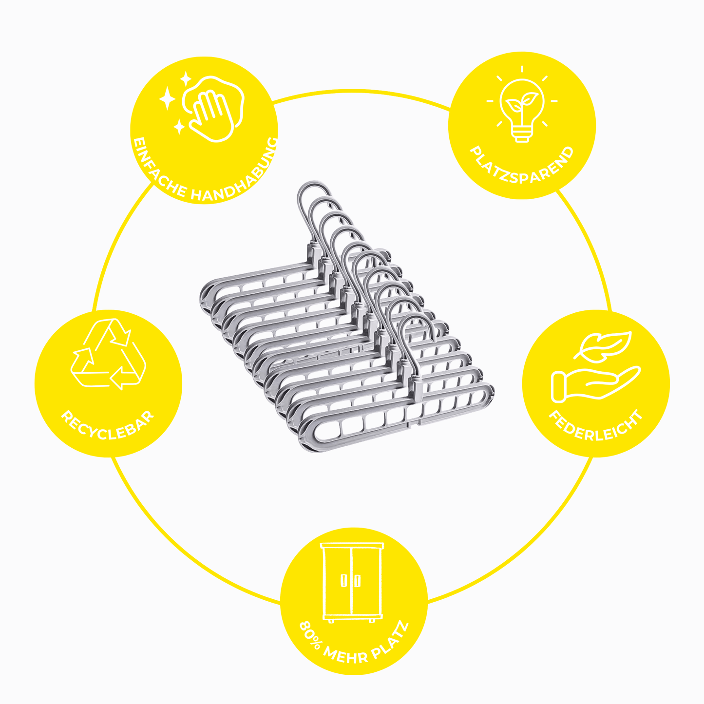 SmartHanger - platzsparender Hängebügel - Zondae