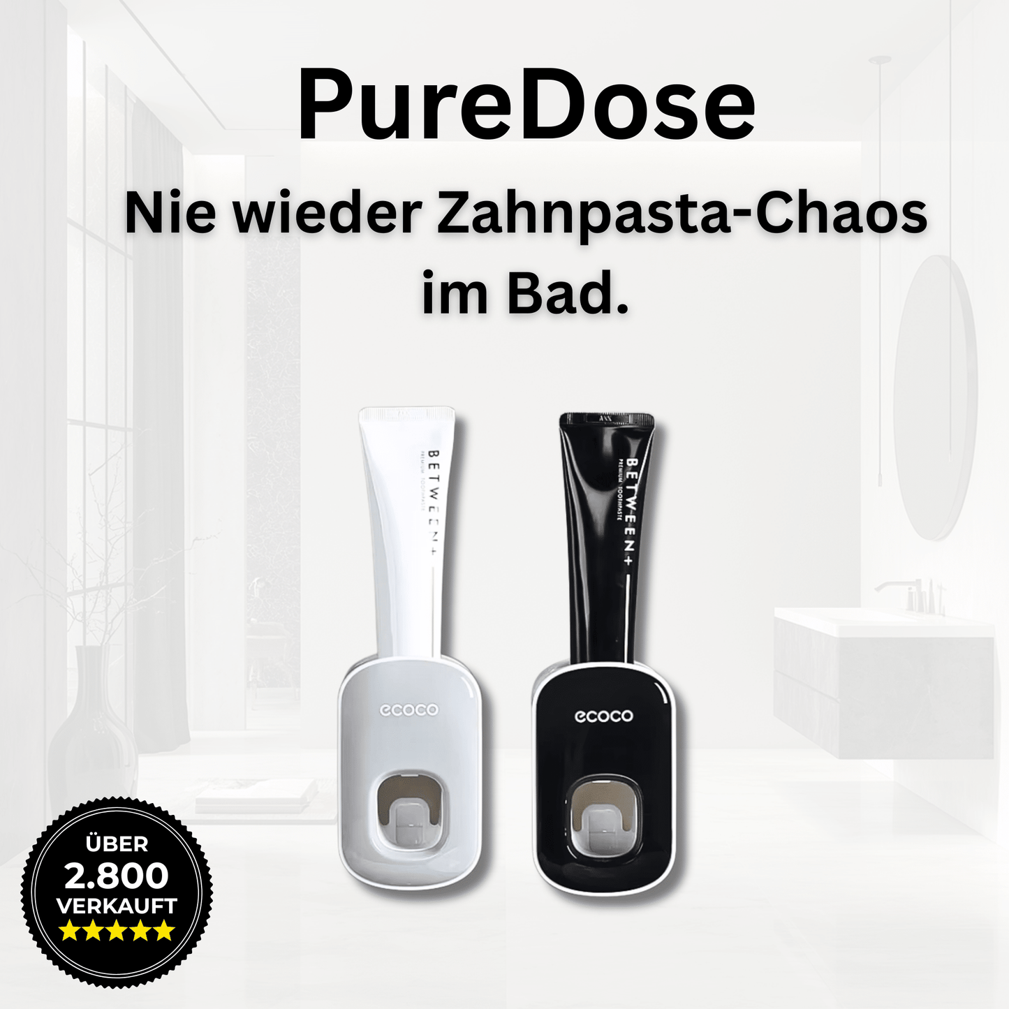 PureDose - Automatischer Zahnpastaspender - Zondae