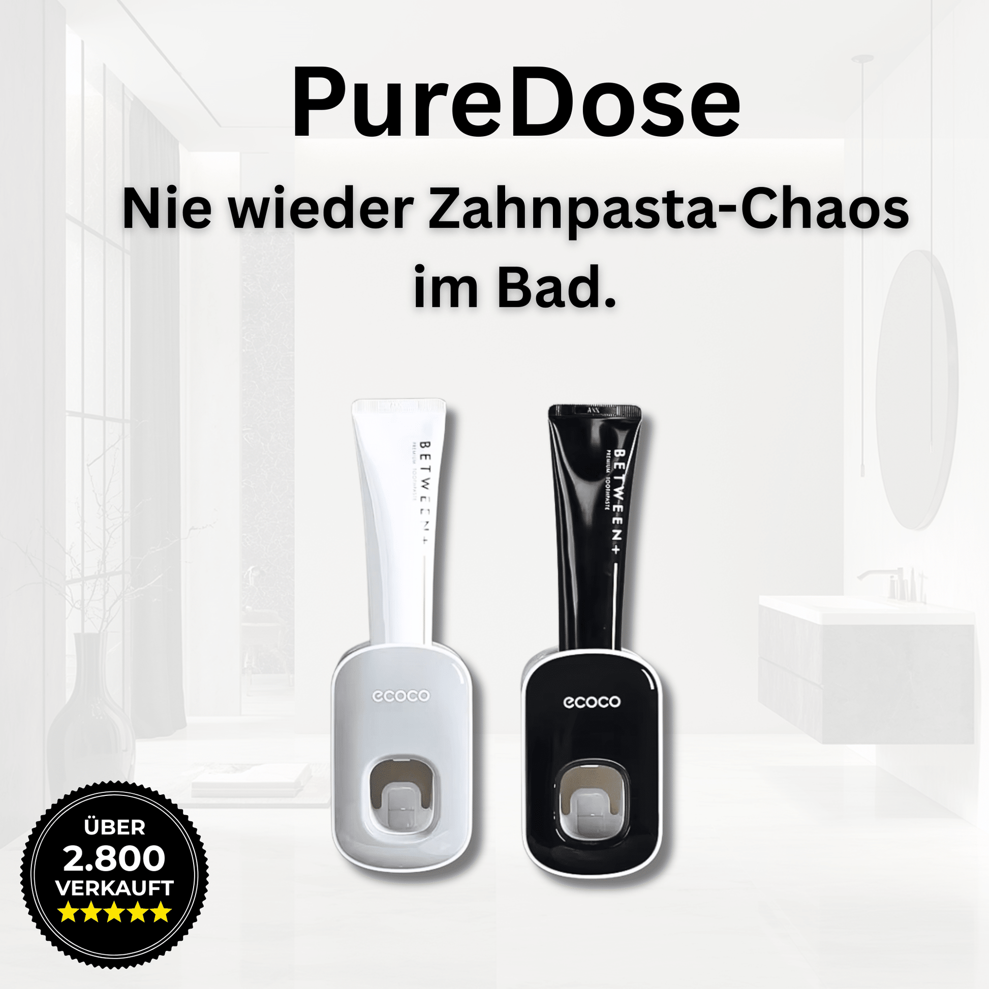 PureDose - Automatischer Zahnpastaspender - Zondae