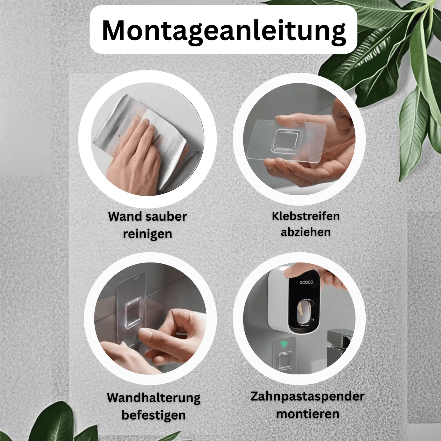 PureDose - Automatischer Zahnpastaspender - Zondae