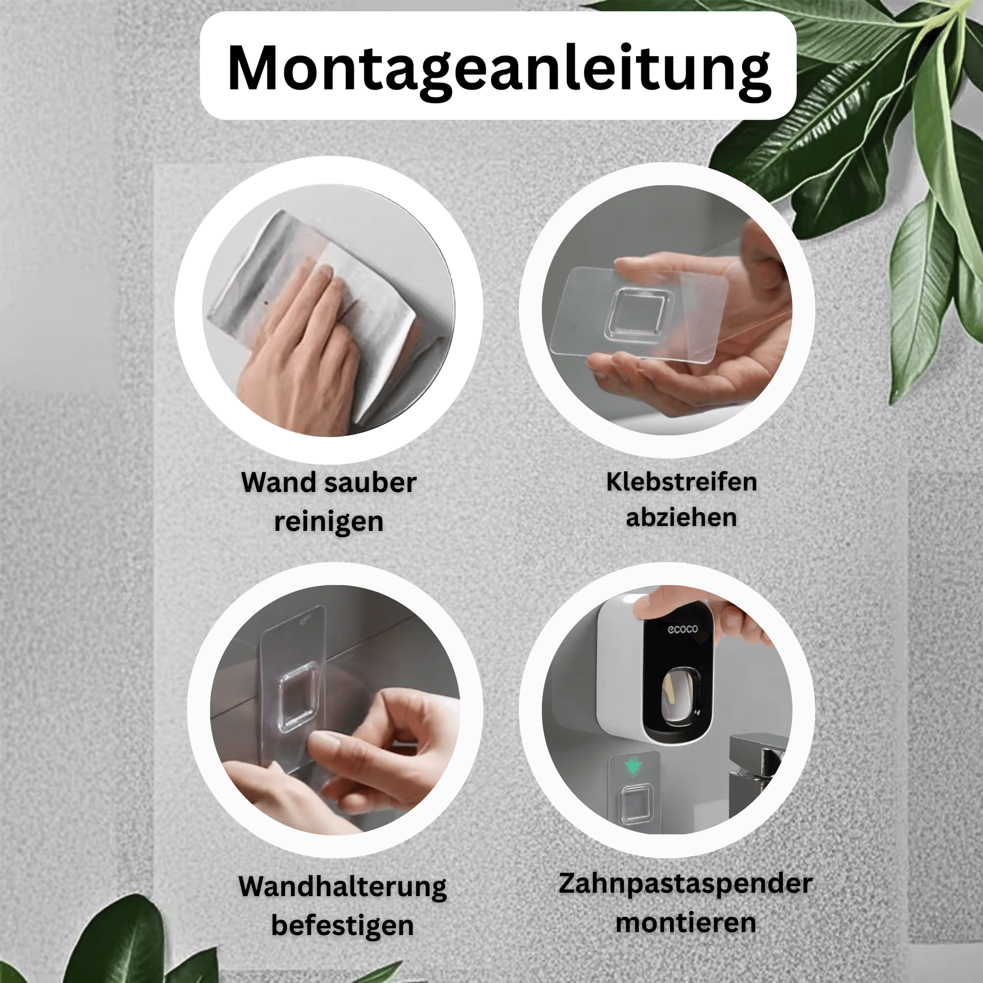 PureDose - Automatischer Zahnpastaspender - Zondae