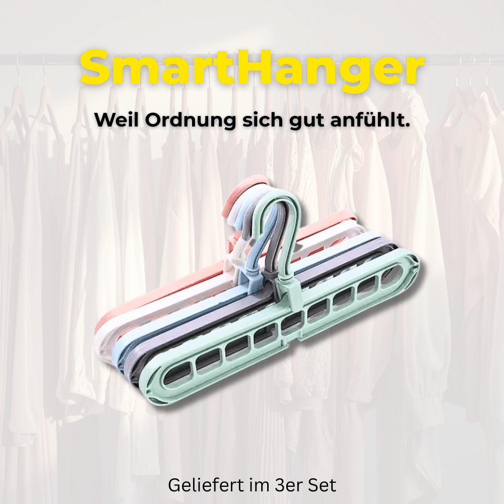 SmartHanger - platzsparender Hängebügel - Zondae