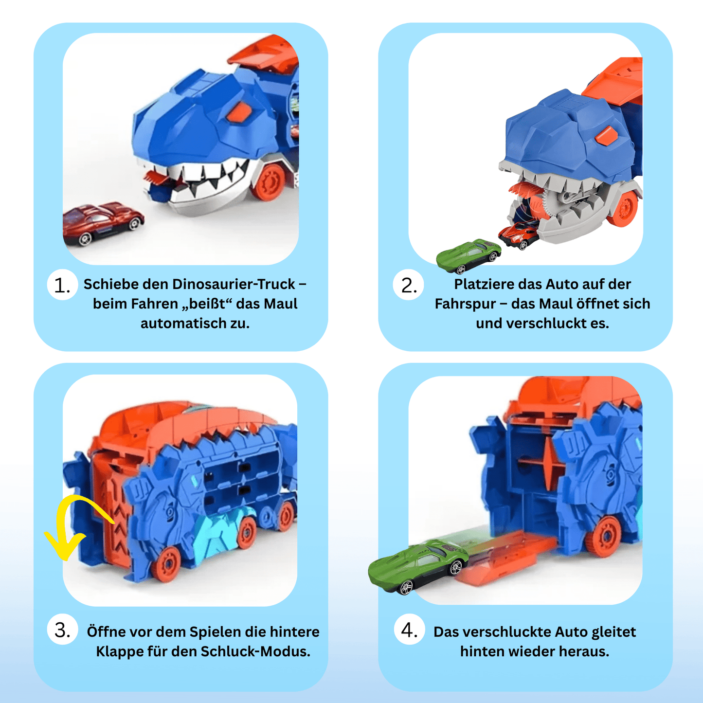 SnapRex - Der Dino, der Aufräumen zum Spiel macht - Zondae