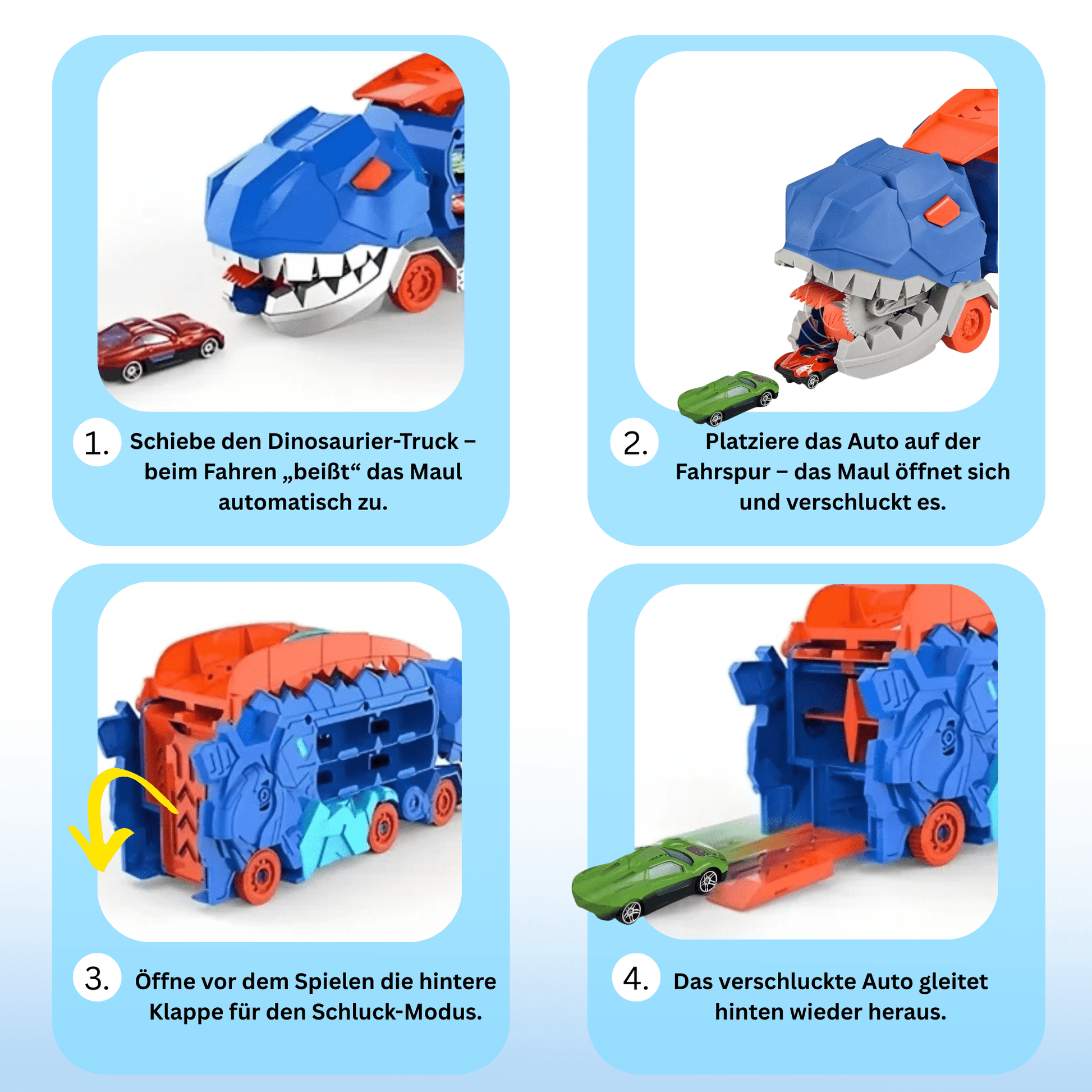 SnapRex - Der Dino, der Aufräumen zum Spiel macht - Zondae