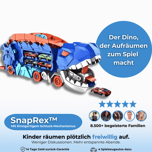 SnapRex - Der Dino, der Aufräumen zum Spiel macht - Zondae