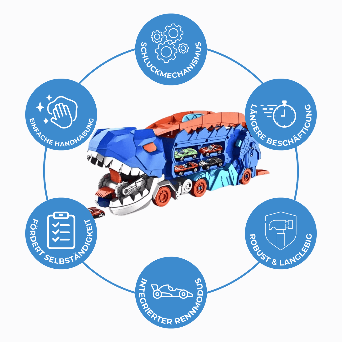 SnapRex - Der Dino, der Aufräumen zum Spiel macht - Zondae