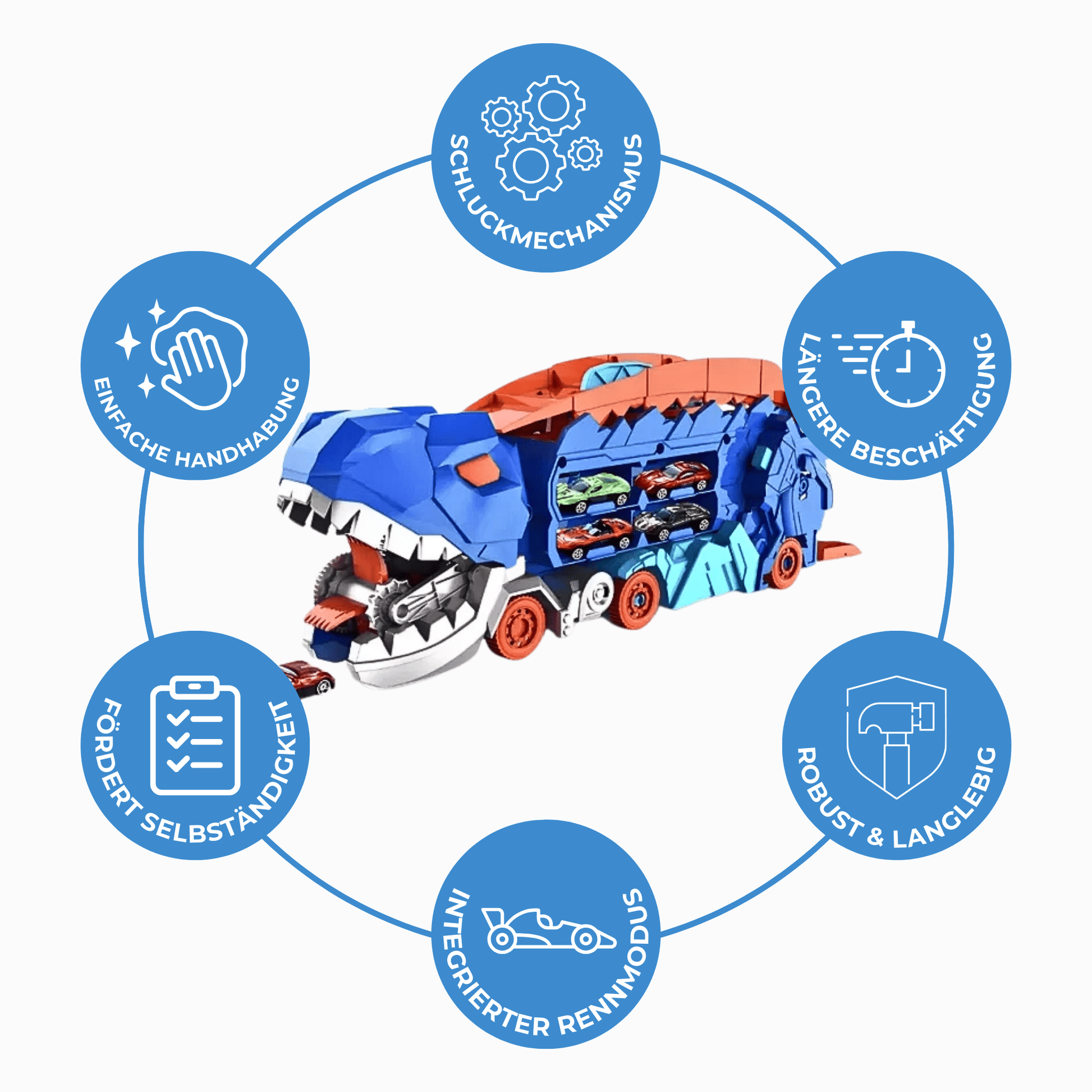 SnapRex - Der Dino, der Aufräumen zum Spiel macht - Zondae